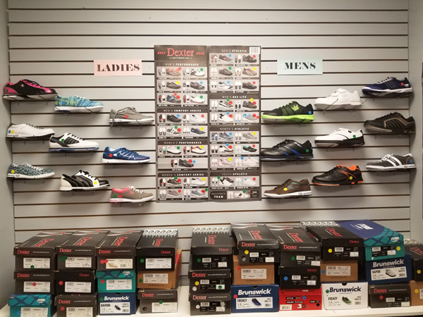 Bowling shoes clearance in store